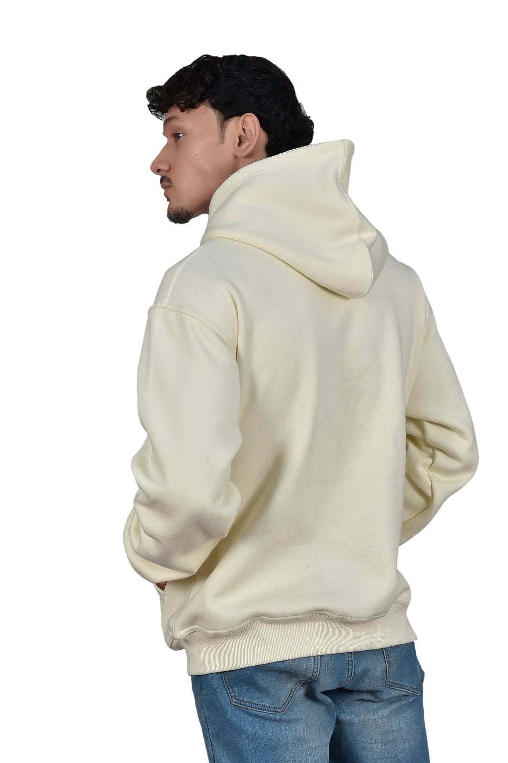 Cream Hoodie