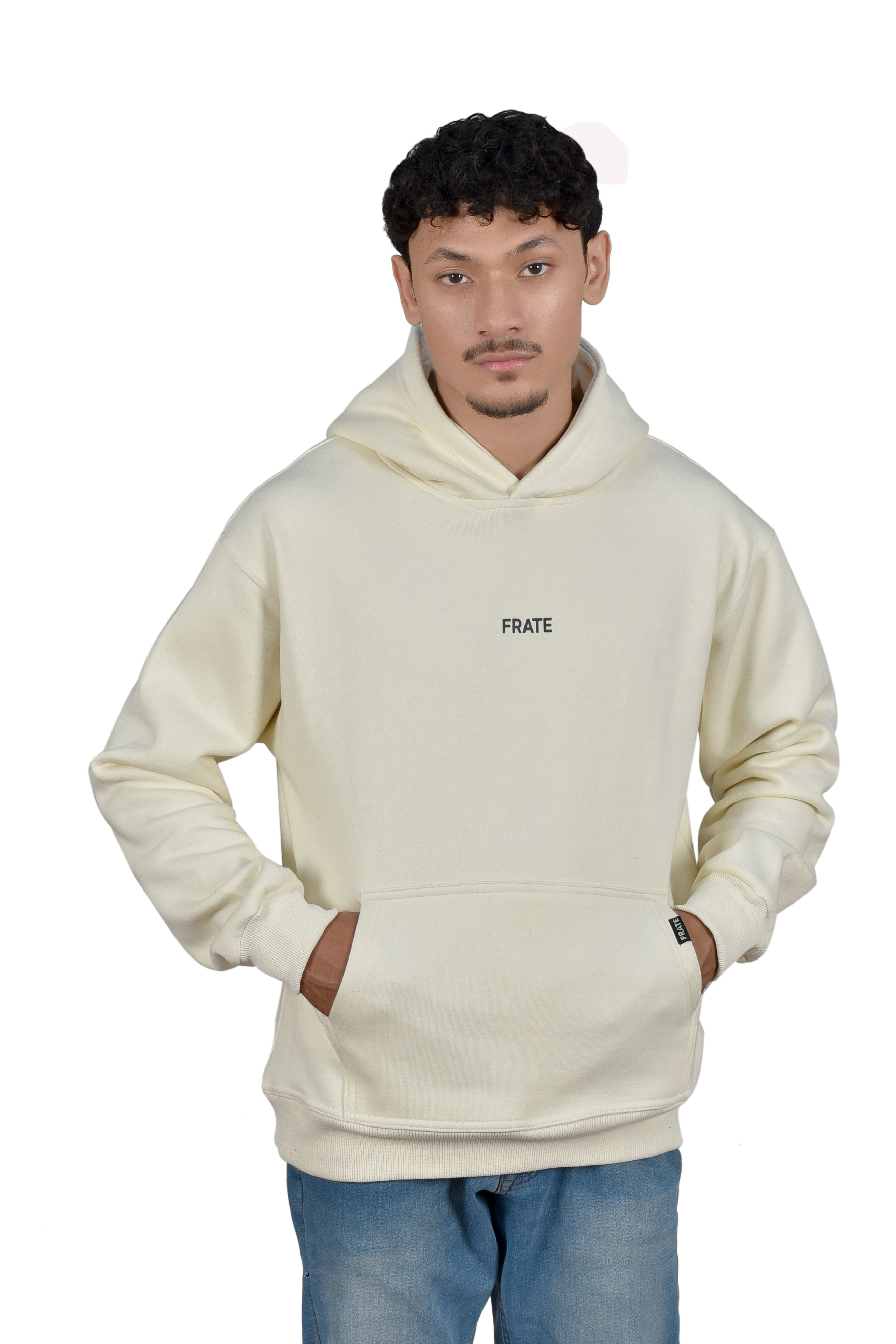 Cream Hoodie